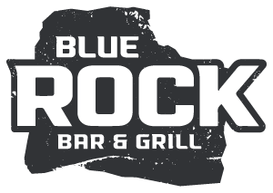 Blue Rock Bar & Grill Logo B&W